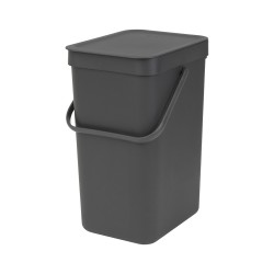Кош за смет за разделно събиране Brabantia Sort&Go 12L, Grey
