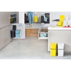Кош за смет за разделно събиране Brabantia Sort&Go 12L, Grey