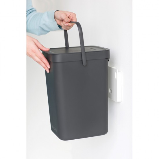 Кош за смет за разделно събиране Brabantia Sort&Go 12L, Grey