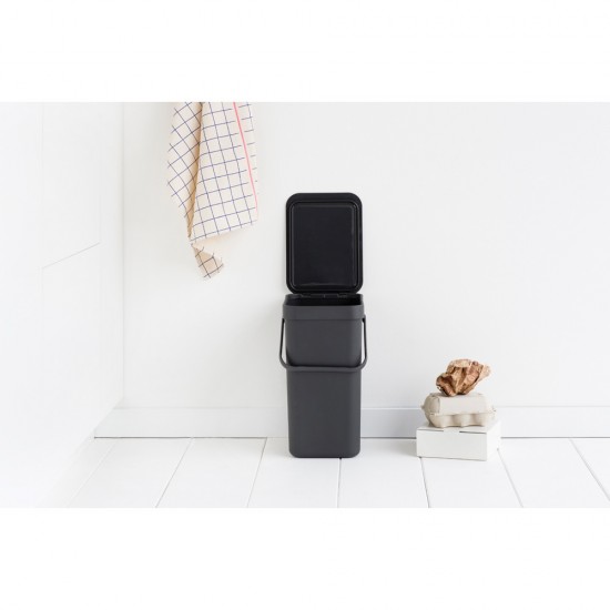Кош за смет за разделно събиране Brabantia Sort&Go 12L, Grey