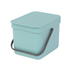 Кош за смет за разделно събиране Brabantia Sort&Go 6L, Mint