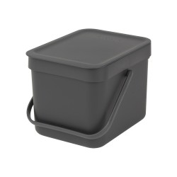Кош за смет за разделно събиране Brabantia Sort&Go 6L, Grey