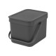 Кош за смет за разделно събиране Brabantia Sort&Go 6L, Grey