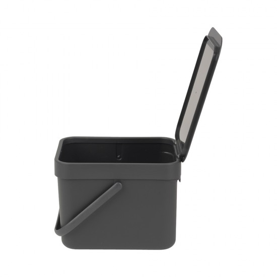 Кош за смет за разделно събиране Brabantia Sort&Go 6L, Grey