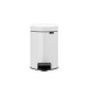 Кош за смет с педал Brabantia NewIcon 3L, White Кош за смет с педал Brabantia NewIcon 3L, White