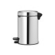 Кош за смет с педал Brabantia NewIcon 3L, Brilliant Steel Кош за смет с педал Brabantia NewIcon 3L, Brilliant Steel