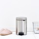 Кош за смет с педал Brabantia NewIcon 3L, Matt Steel