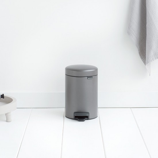 Кош за смет с педал Brabantia NewIcon 3L, Platinum