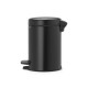 Кош за смет с педал Brabantia NewIcon 3L, Matt Black Кош за смет с педал Brabantia NewIcon 3L, Matt Black