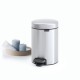 Кош за смет с педал Brabantia NewIcon 3L, Matt Steel Fingerprint Proof Кош за смет с педал Brabantia NewIcon 3L, Matt Steel Fingerprint Proof