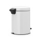 Кош за смет с педал Brabantia NewIcon 5L, White Кош за смет с педал Brabantia NewIcon 5L, White