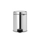 Кош за смет с педал Brabantia NewIcon 5L, Brilliant Steel Кош за смет с педал Brabantia NewIcon 5L, Brilliant Steel