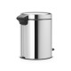 Кош за смет с педал Brabantia NewIcon 5L, Brilliant Steel Кош за смет с педал Brabantia NewIcon 5L, Brilliant Steel