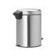 Кош за смет с педал Brabantia NewIcon 5L, Matt Steel Кош за смет с педал Brabantia NewIcon 5L, Matt Steel