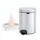 Кош за смет с педал Brabantia NewIcon 5L, Matt Steel Кош за смет с педал Brabantia NewIcon 5L, Matt Steel