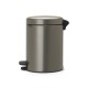 Кош за смет с педал Brabantia NewIcon 5L, Platinum Кош за смет с педал Brabantia NewIcon 5L, Platinum