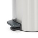 Кош за смет с педал Brabantia NewIcon 5L, Matt Steel Fingerprint Proof Кош за смет с педал Brabantia NewIcon 5L, Matt Steel Fingerprint Proof