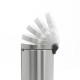 Кош за смет с педал Brabantia NewIcon 5L, Matt Steel Fingerprint Proof Кош за смет с педал Brabantia NewIcon 5L, Matt Steel Fingerprint Proof