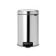 Кош за смет с педал Brabantia NewIcon 12L, Brilliant Steel Кош за смет с педал Brabantia NewIcon 12L, Brilliant Steel
