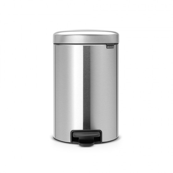 Кош за смет с педал Brabantia NewIcon 12L, Matt Steel Кош за смет с педал Brabantia NewIcon 12L, Matt Steel