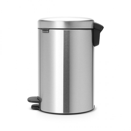 Кош за смет с педал Brabantia NewIcon 12L, Matt Steel Кош за смет с педал Brabantia NewIcon 12L, Matt Steel