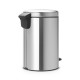 Кош за смет с педал Brabantia NewIcon 12L, Matt Steel Кош за смет с педал Brabantia NewIcon 12L, Matt Steel