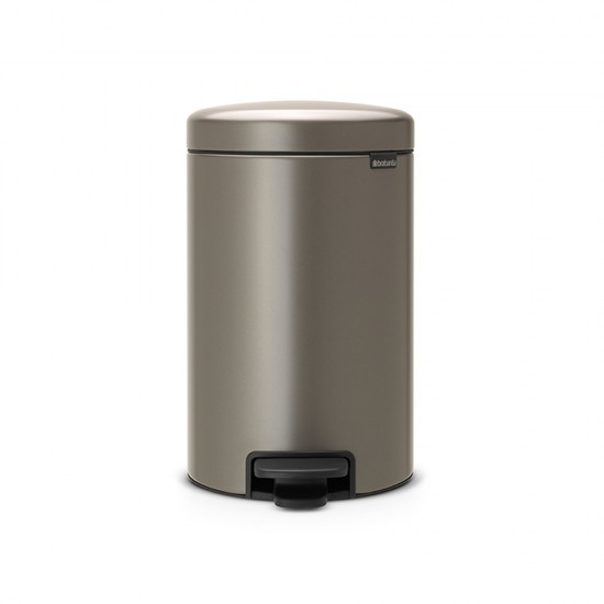 Кош за смет с педал Brabantia NewIcon 12L, Platinum Кош за смет с педал Brabantia NewIcon 12L, Platinum
