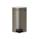 Кош за смет с педал Brabantia NewIcon 12L, Platinum Кош за смет с педал Brabantia NewIcon 12L, Platinum