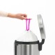 Кош за смет с педал Brabantia NewIcon 12L, Matt Steel Fingerprint Proof