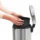 Кош за смет с педал Brabantia NewIcon 12L, Matt Steel Fingerprint Proof