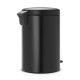Кош за смет с педал Brabantia NewIcon 20L, Matt Black Кош за смет с педал Brabantia NewIcon 20L, Matt Black