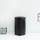 Кош за смет с педал Brabantia NewIcon 20L, Matt Black Кош за смет с педал Brabantia NewIcon 20L, Matt Black
