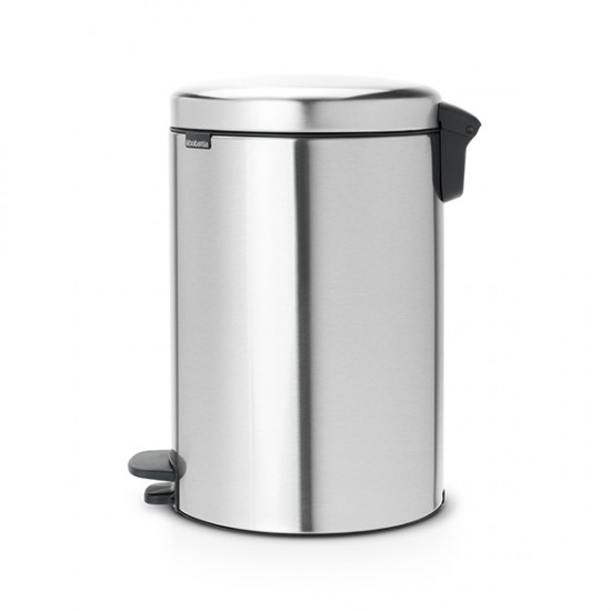 Кош за смет с педал Brabantia NewIcon 20L, Matt Steel Fingerprint Proof Кош за смет с педал Brabantia NewIcon 20L, Matt Steel Fingerprint Proof