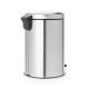 Кош за смет с педал Brabantia NewIcon 20L, Matt Steel Fingerprint Proof Кош за смет с педал Brabantia NewIcon 20L, Matt Steel Fingerprint Proof