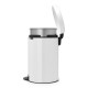 Кош за смет с педал Brabantia NewIcon 20L, White, метална кофа Кош за смет с педал Brabantia NewIcon 20L, White, метална кофа