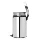 Кош за смет с педал Brabantia NewIcon 20L, Brilliant Steel, метална кофа Кош за смет с педал Brabantia NewIcon 20L, Brilliant Steel, метална кофа