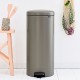 Кош за смет с педал Brabantia NewIcon 30L, Platinum Кош за смет с педал Brabantia NewIcon 30L, Platinum