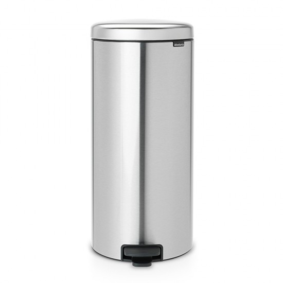 Кош за смет с педал Brabantia NewIcon 30L, Matt Steel Fingerprint Proof Кош за смет с педал Brabantia NewIcon 30L, Matt Steel Fingerprint Proof