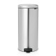 Кош за смет с педал Brabantia NewIcon 30L, Matt Steel Fingerprint Proof Кош за смет с педал Brabantia NewIcon 30L, Matt Steel Fingerprint Proof