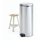 Кош за смет с педал Brabantia NewIcon 30L, Matt Steel Fingerprint Proof Кош за смет с педал Brabantia NewIcon 30L, Matt Steel Fingerprint Proof