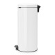 Кош за смет с педал Brabantia NewIcon 30L, Whiite, метална кофа Кош за смет с педал Brabantia NewIcon 30L, Whiite, метална кофа