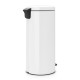 Кош за смет с педал Brabantia NewIcon 30L, Whiite, метална кофа Кош за смет с педал Brabantia NewIcon 30L, Whiite, метална кофа