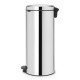 Кош за смет с педал Brabantia NewIcon 30L, Brilliant Steel, метална кофа Кош за смет с педал Brabantia NewIcon 30L, Brilliant Steel, метална кофа