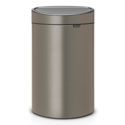 Кош за смет Brabantia Touch Bin New 40L, Platinum