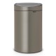 Кош за смет Brabantia Touch Bin New 40L, Platinum Кош за смет Brabantia Touch Bin New 40L, Platinum
