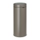 Кош за смет Brabantia Touch Bin New 30L, Platinum Кош за смет Brabantia Touch Bin New 30L, Platinum
