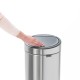 Кош за смет Brabantia Touch Bin New 30L, Matt Black, FPP капак