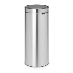 Кош за смет Brabantia Touch Bin New 30L, Matt Steel