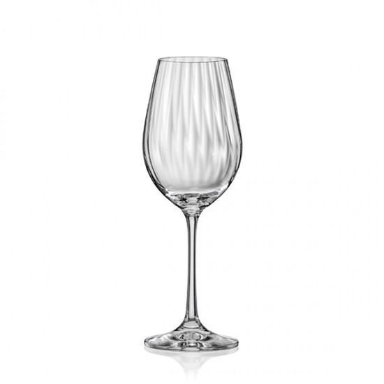 Чаша за вино Bohemia Royal Waterfall 350ml, 6 броя Чаша за вино Bohemia Royal Waterfall 350ml, 6 броя