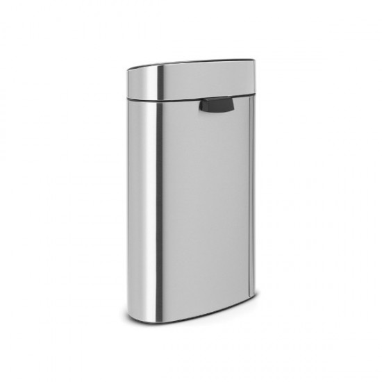 Кош за смет Brabantia Touch Bin New Recycle 23+10L, Matt Steel